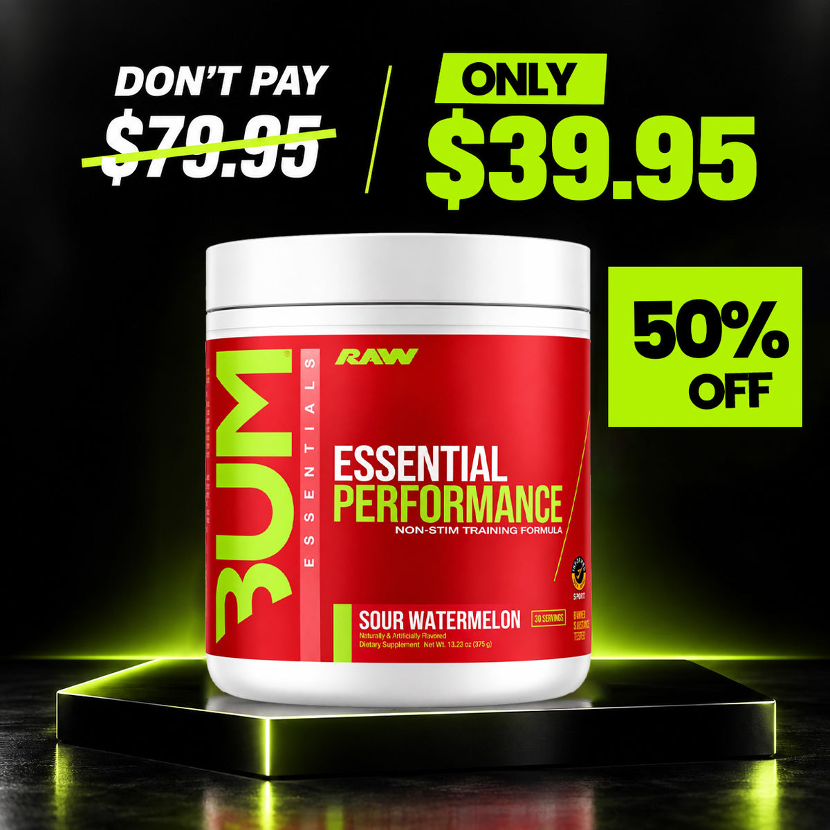 Essential Performance by CBUM