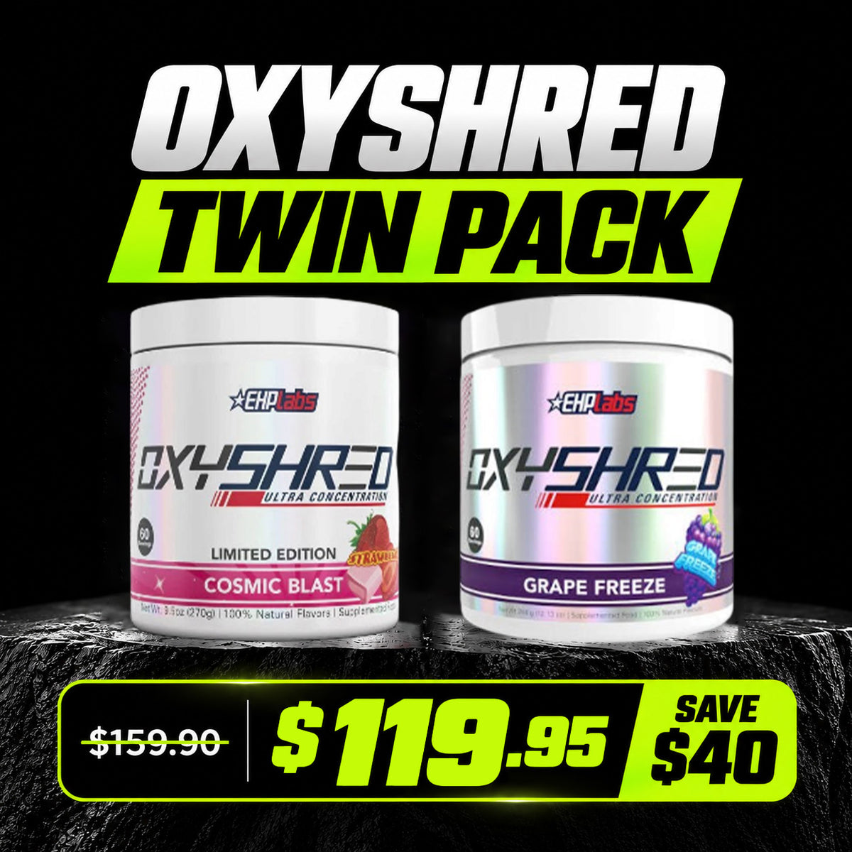 OXYSHRED TWIN PACK