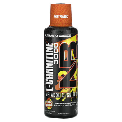 NUTRABIO LEANSHOTS LIQUID L-CARNITINE 3000 473ML