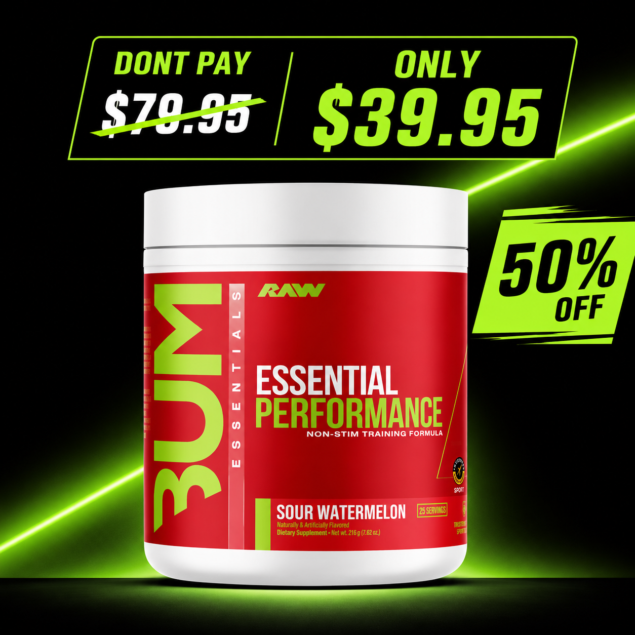 Essential Performance by CBUM