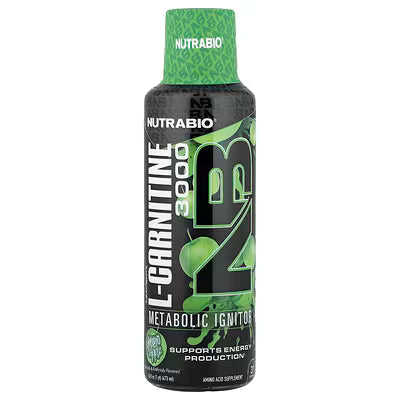 NUTRABIO LEANSHOTS LIQUID L-CARNITINE 3000 473ML