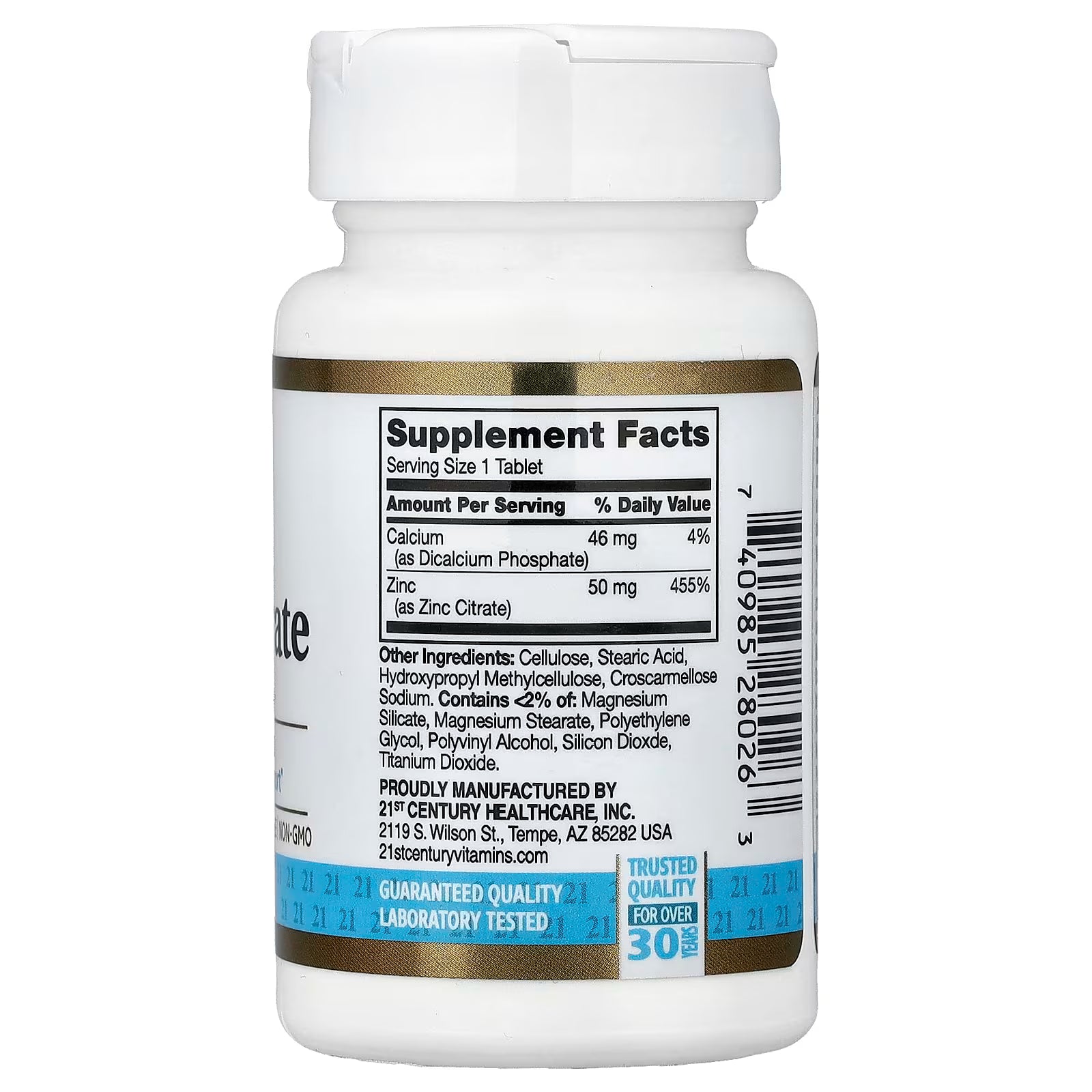 Zinc Citrate 21st Century