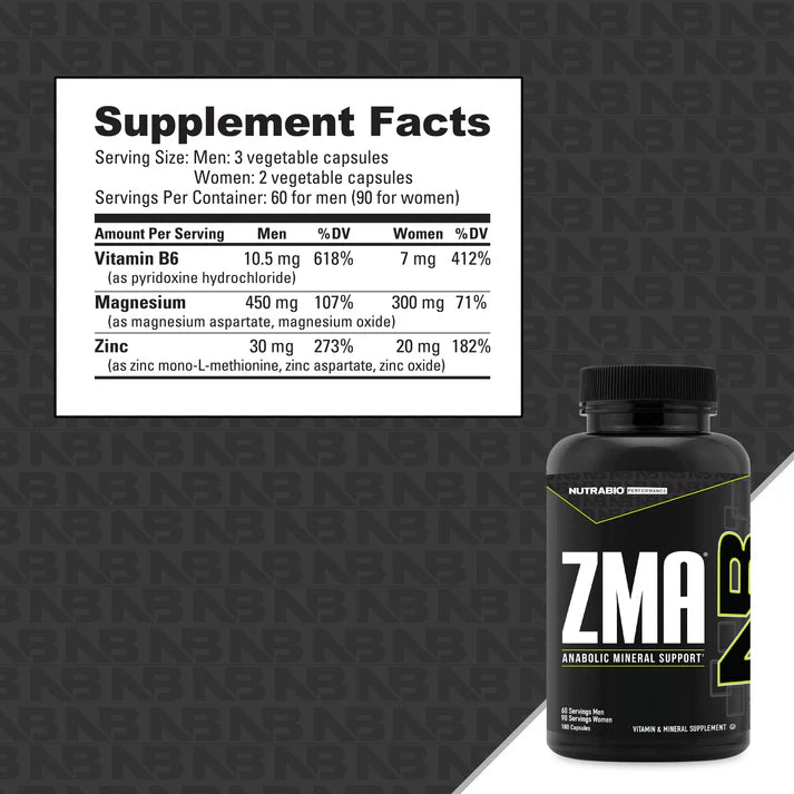 NUTRABIO ZMA