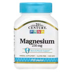 21st Century, Magnesium, 250 mg, 110 Tablets