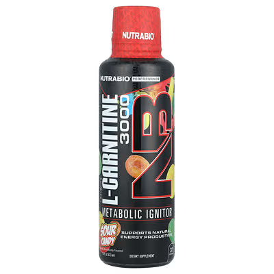 NUTRABIO LEANSHOTS LIQUID L-CARNITINE 3000 473ML
