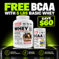 BASIC WHEY 5LBS FREE BCAA