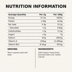Australian Organic Beef Liver Capsules