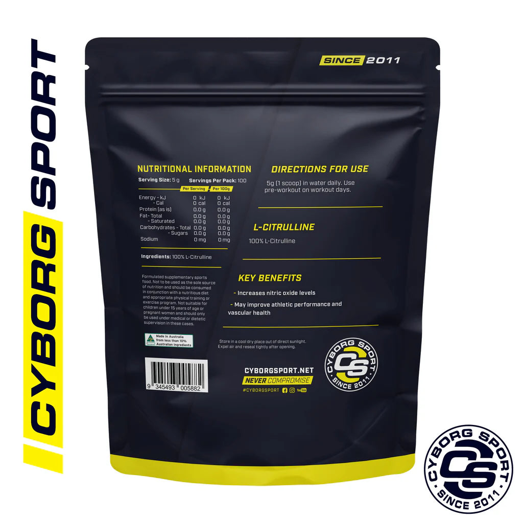 L-Citrulline500g By Cyborg Sports