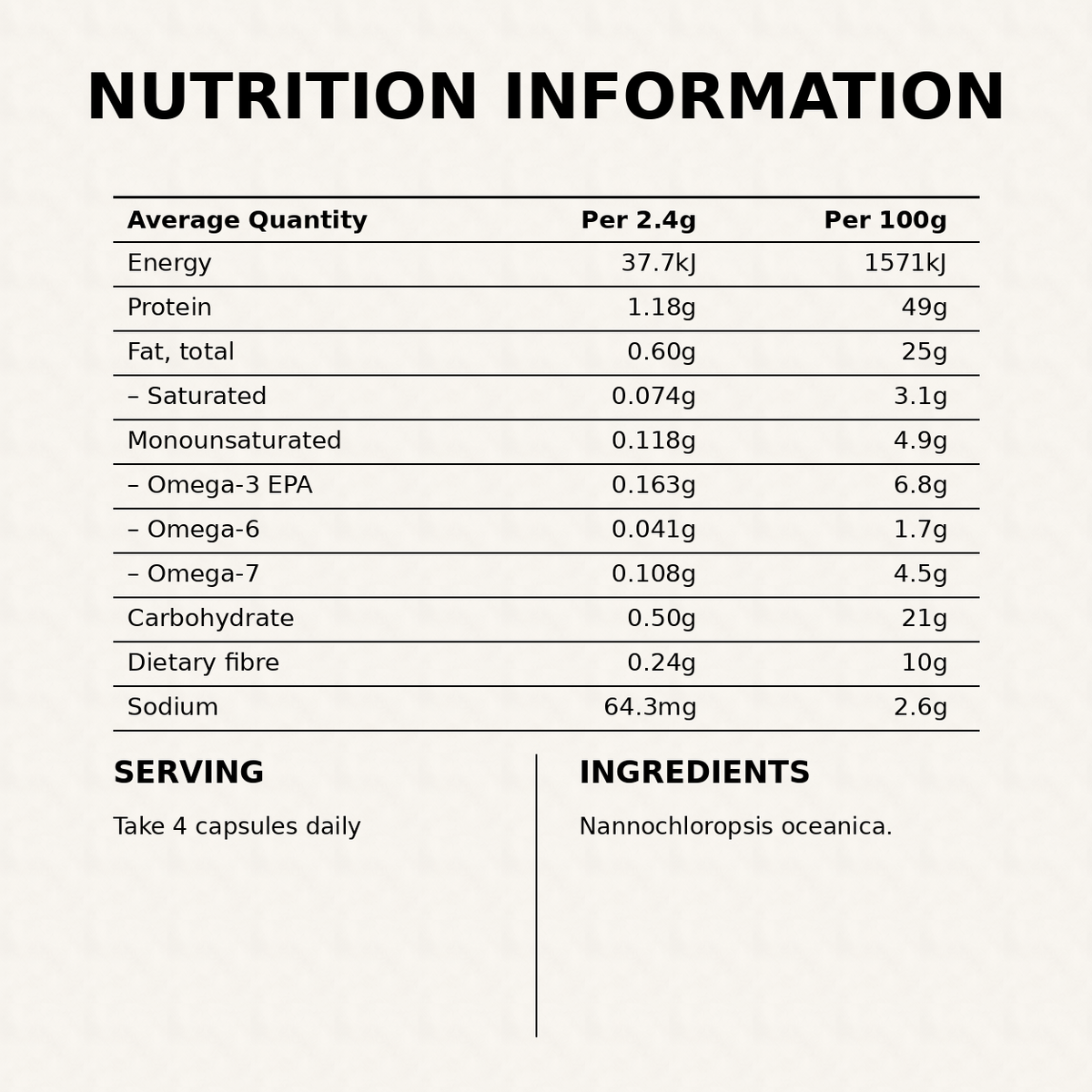 Phyto Omega 3