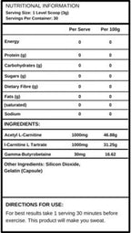 Reset Nutrition Thermogenic Activator