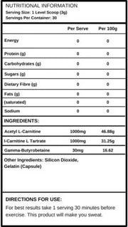 Reset Nutrition Thermogenic Activator