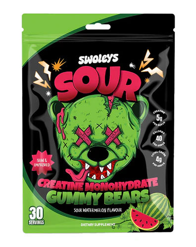 Creatine Gummy Bears by Swoleys
