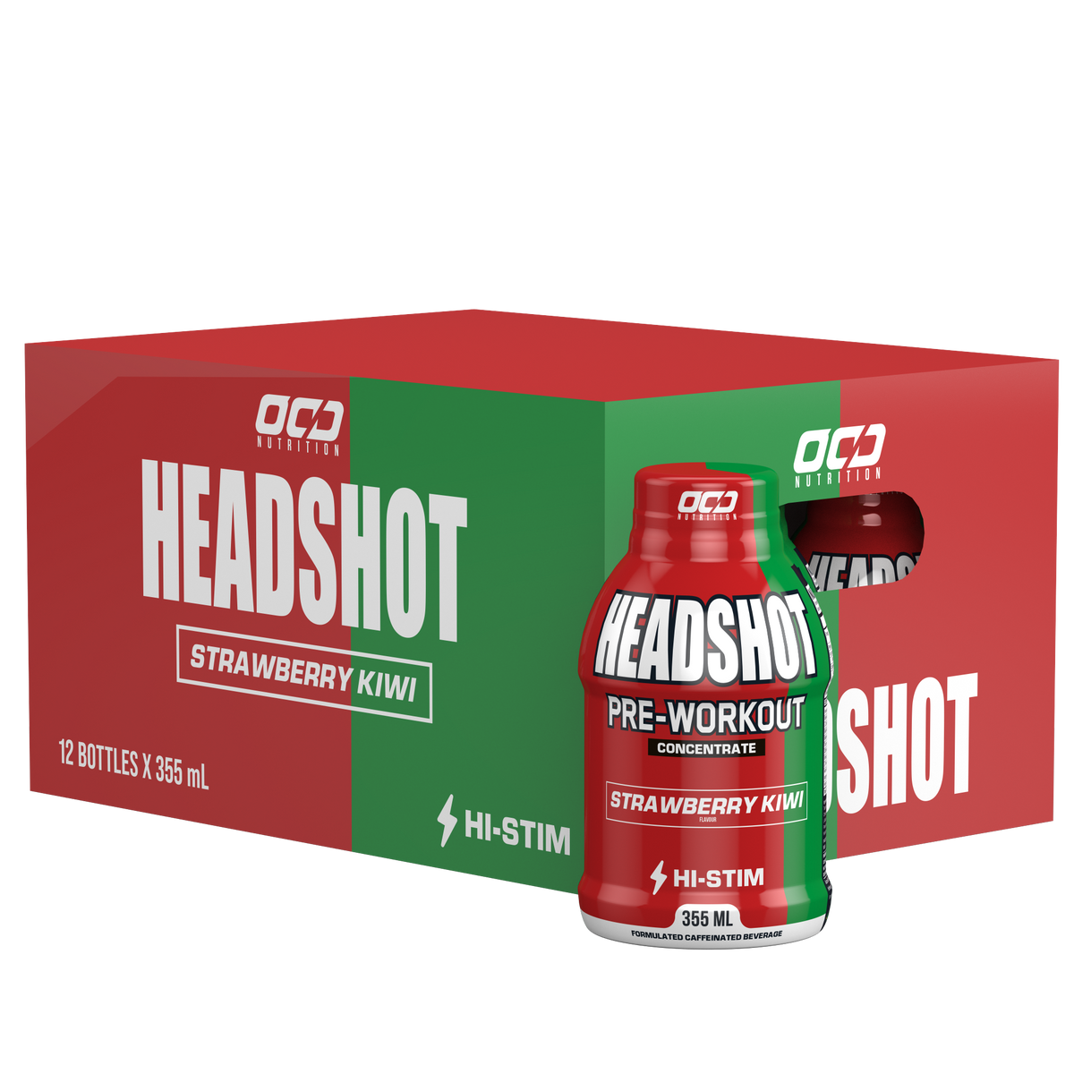HEADSHOT HI-STIM PRE-WORKOUT RTD 355ML