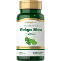 PipingRock Ginkgo Biloba 120mg 100 Capsules