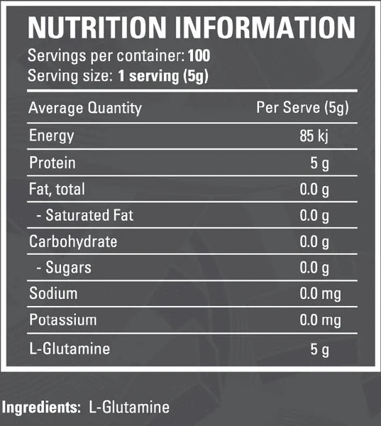 LEGIT GLUTAMINE