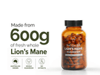 Lions Mane Whole Mushroom Capsules