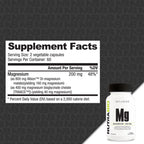 Magnesium Glycinate 700MG 180Capsules BY CYBORG