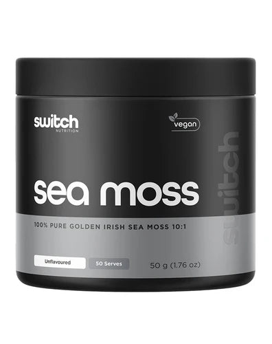 Pure Organic Golden Irish Sea Moss (Powder) by Switch Nutrition